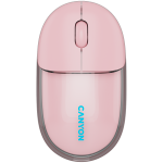 CANYON mouse OnClick 24 BT/ Wireless Transparent/Pink