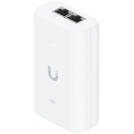 U-POE is designed to power 802.3af PoE devices. U-POE-AF delivers up to 15W of PoE that can be used to power U6-Lite-EU and other 802.3af devices, while also protecting against electrical surges (ESD)
