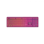 Canyon 105keys gaming keyboard,with 2.4G+ Bluetooth mode, battery 2000mAh, RGB backlight 3 types and 7 colors, size:407*119*19mm, PVC cable 1.8M , Black,weight:556+/-10g