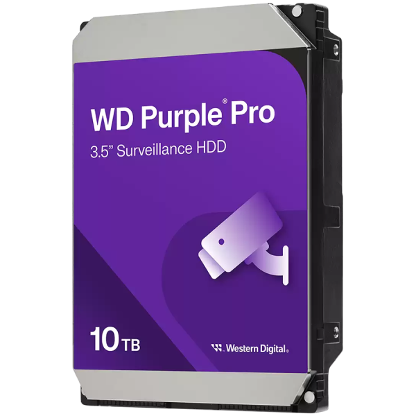 WESTERN DIGITAL HDD AV WD Purple Pro (3.5'', 10TB, 256MB, 7200 RPM, SATA 6 Gb/s)