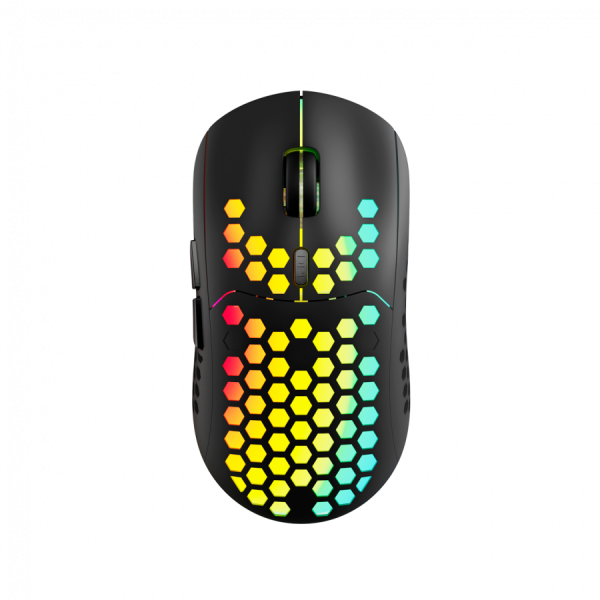 Canyon 7keys Gaming 2.4G wireless mouse, KA8 sensor, DPI up to 1600, rubber coating on panel, Huano 1million switch, 45cm…
