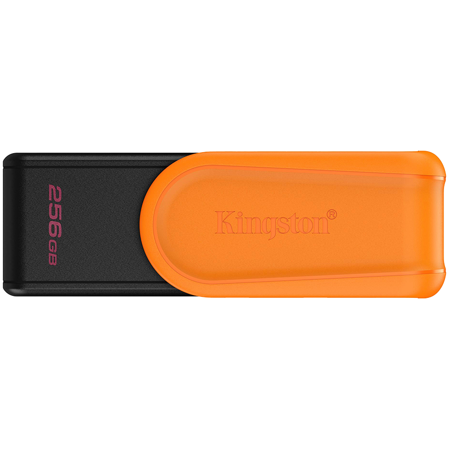 Kingston 256GB Portable USB 3.2 Gen 1 DataTraveler Exodia S (Black/Orange) Kingston 256GB Portable USB 3.2 Gen 1 DataTraveler Exodia S (Black/Orange) - Image 1