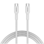 CANYON cable OnWire 60CL C-C 60W COLOR Braided 1m White