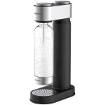 PHILIPS GoZero sparkling water maker ADD4902BK/10, manual, steel trim, 1 L bottle, black