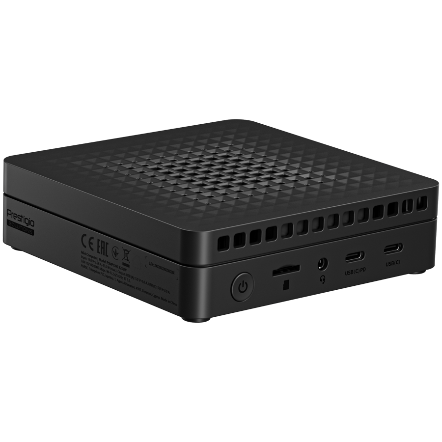 Prestigio Solutions Digital Media Player PSMPC100, Intel N100/N150, 8GB+256GB, Windows 11 Pro Trial Prestigio Solutions Digital Media Player PSMPC100, Intel N100/N150, 8GB+256GB, Windows 11 Pro Trial - Image 1