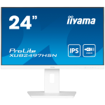 IIYAMA Monitor LED XUB2497HSN-W2 23.8" IPS 1920 x 1080 @100Hz 16:9 300 cd/m² 1300:1 1ms HDMI DP USB-C 65W RJ45 height, swivel, tilt, pivot (rotation both sides)