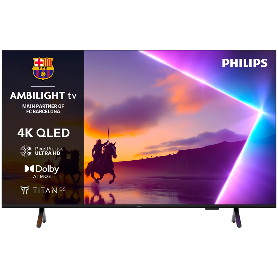 Philips TV QLED 85PUS8510/12, AMBILIGHT 4K QLED 4K TV, 215.9 cm (85''), Titan OS Pametna platforma, P5 Image processor, Dolby Atmos Philips TV QLED 85PUS8510/12, AMBILIGHT 4K QLED 4K TV, 215.9 cm (85''), Titan OS Pametna platforma, P5 Image processor, Dolby Atmos - Image 1