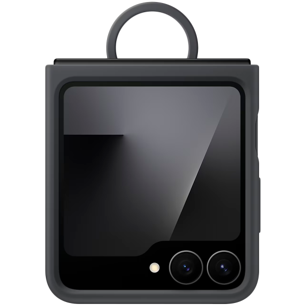 SAMSUNG Galaxy Z Flip6 / Flip7 FE Silicone Case Black