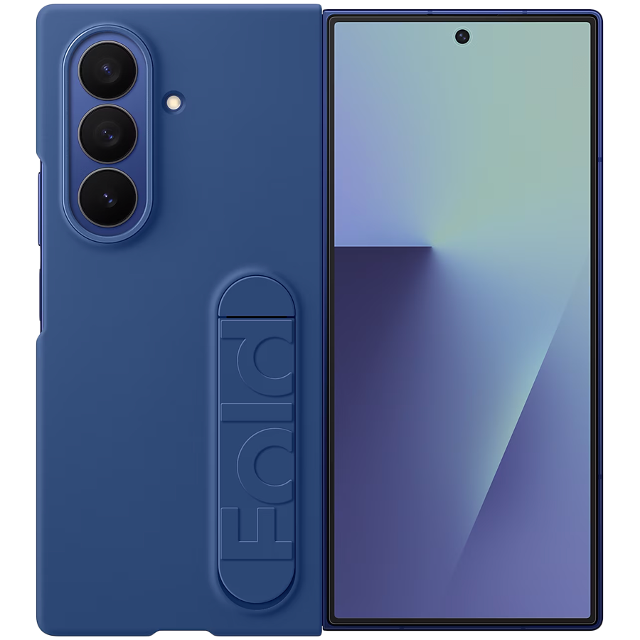 Samsung Galaxy Z Fold7 Silicone Case Blue Samsung Galaxy Z Fold7 Silicone Case Blue - Image 1