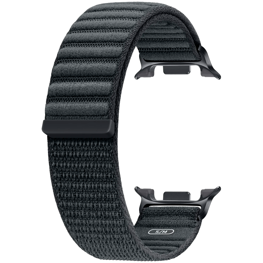 Samsung Galaxy Watch8 Fabric Band Graphite (S/M) Samsung Galaxy Watch8 Fabric Band Graphite (S/M) - Image 1