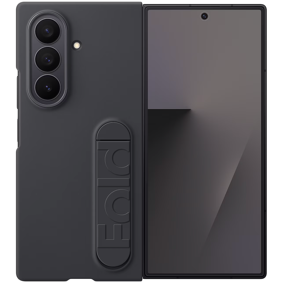 Samsung Galaxy Z Fold7 Silicone Case Black Samsung Galaxy Z Fold7 Silicone Case Black - Image 1
