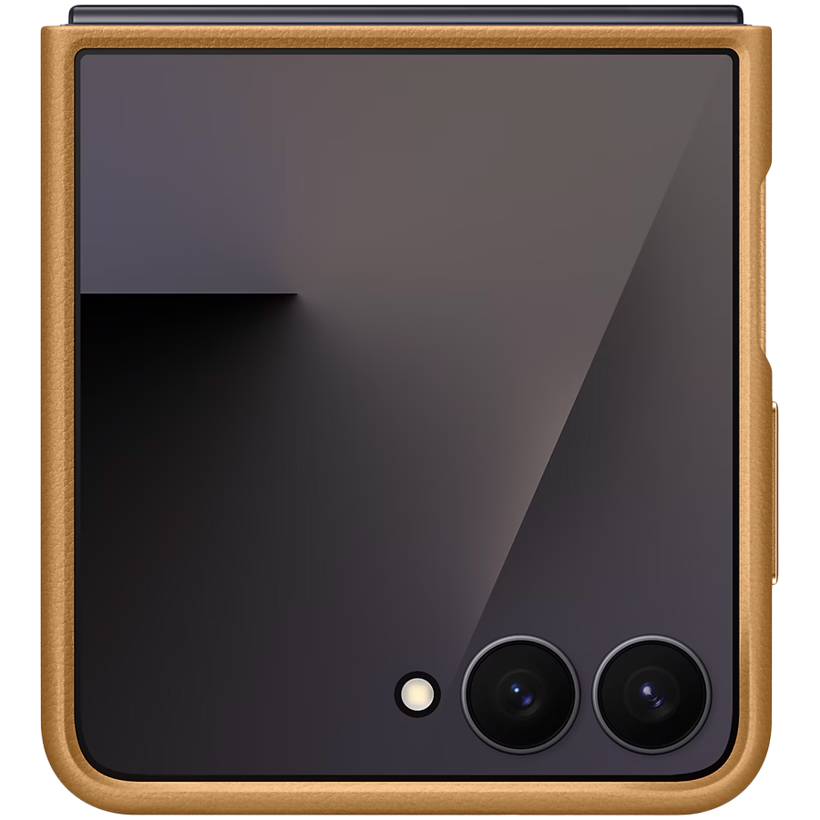 Samsung Galaxy Z Flip7 Kindsuit Case Camel Samsung Galaxy Z Flip7 Kindsuit Case Camel - Image 1