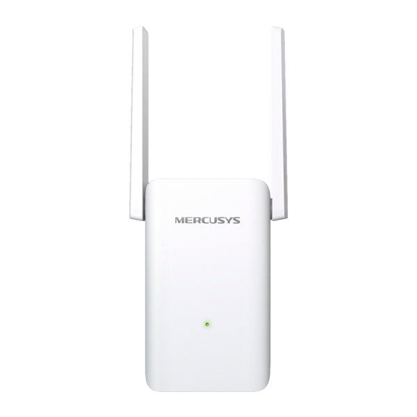Mercusys ME80X AX3000 Wi-Fi Range Extender, 574 Mbps at 2.4 GHz + 2402 Mbps at 5 GHz, 2 x Fixed External Antennas, 1 x…