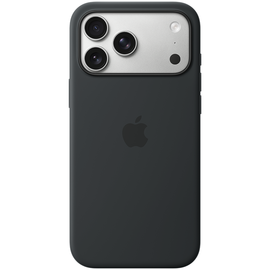 iPhone 17 Pro Max Silicone Case with MagSafe - Black,Model A3560 iPhone 17 Pro Max Silicone Case with MagSafe - Black,Model A3560 - Image 1