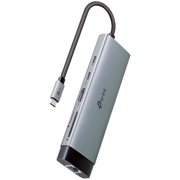 TP-Link UH9120C USB Type-C 9-Port Hub,1 x USB-C Connector,1 x HDMI 4K 60Hz Port,1 x USB-C PD 100W Port,1 x RJ45 1000Mbps…
