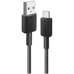 Anker 322 USB-A to USB-C Cable 90 cm Braided Black