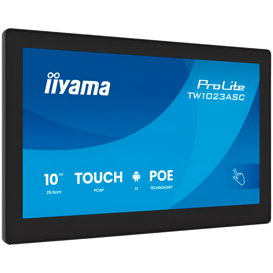 TW1023ASC-B3P 10,1" Panel-PC with Android 13+GMS, SOC uad-core RK3568 4GB, Storage 32GB, PCAP 10-Points Touch, 280x800, IPS panel, Speakers, POE, WIFI, BT5.2, SD Slot, HDMI-out TW1023ASC-B3P 10,1" Panel-PC with Android 13+GMS, SOC uad-core RK3568 4GB, Storage 32GB, PCAP 10-Points Touch, 280x800, IPS panel, Speakers, POE, WIFI, BT5.2, SD Slot, HDMI-out - Image 1