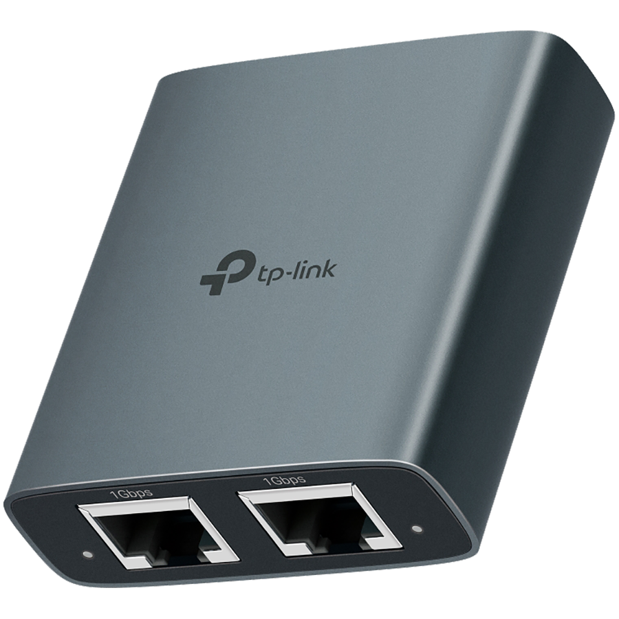 TP-Link EH210 1 to 2 Gigabit Ethernet Splitter, 3 x RJ45 1Gbps Ports, 1 x USB-C Power Supply Port, Aluminum Alloy Case, Plug and Play, Fast Heat Dissipation, Wide compatibility, Compact and Portable TP-Link EH210 1 to 2 Gigabit Ethernet Splitter, 3 x RJ45 1Gbps Ports, 1 x USB-C Power Supply Port, Aluminum Alloy Case, Plug and Play, Fast Heat Dissipation, Wide compatibility, Compact and Portable - Image 1