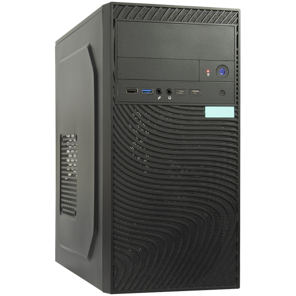 Inter-Tech PC Chassis IT-6516 Ripple, mATX, 1x 5.25" external, 2x 3.5" int. and ext., 3x 2.5" internal, 2x USB 3.2, 2x…