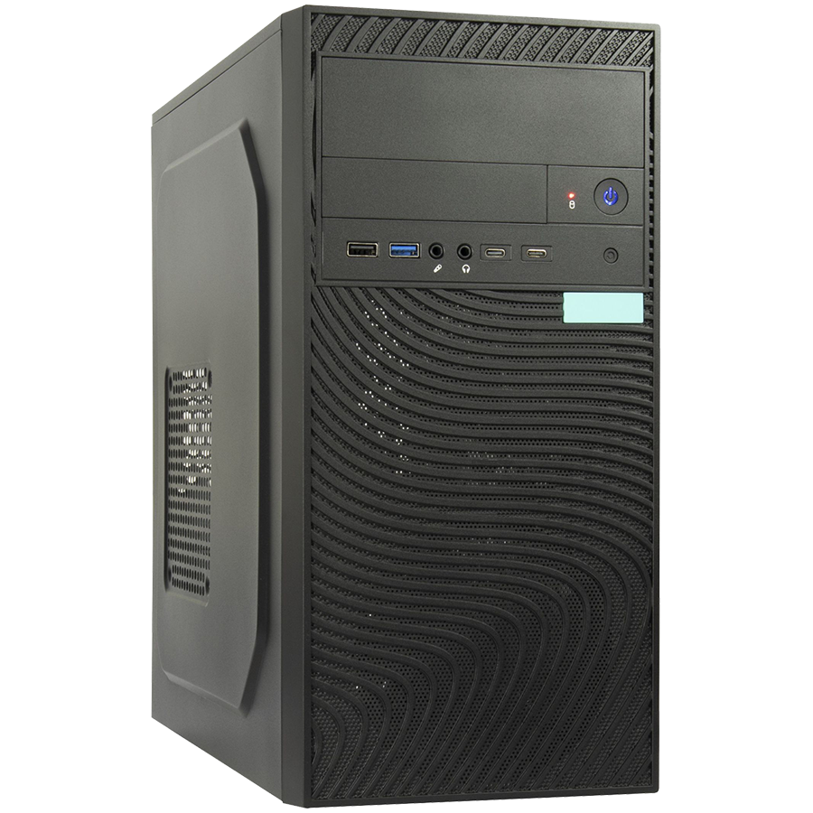Inter-Tech PC Chassis IT-6516 Ripple, mATX, 1x 5.25" external, 2x 3.5" int. and ext., 3x 2.5" internal, 2x USB 3.2, 2x USB-C, mATX MB, ATX PSU, 175 x 365 x 355mm (WxDxH), Dark Gray Inter-Tech PC Chassis IT-6516 Ripple, mATX, 1x 5.25" external, 2x 3.5" int. and ext., 3x 2.5" internal, 2x USB 3.2, 2x USB-C, mATX MB, ATX PSU, 175 x 365 x 355mm (WxDxH), Dark Gray - Image 1