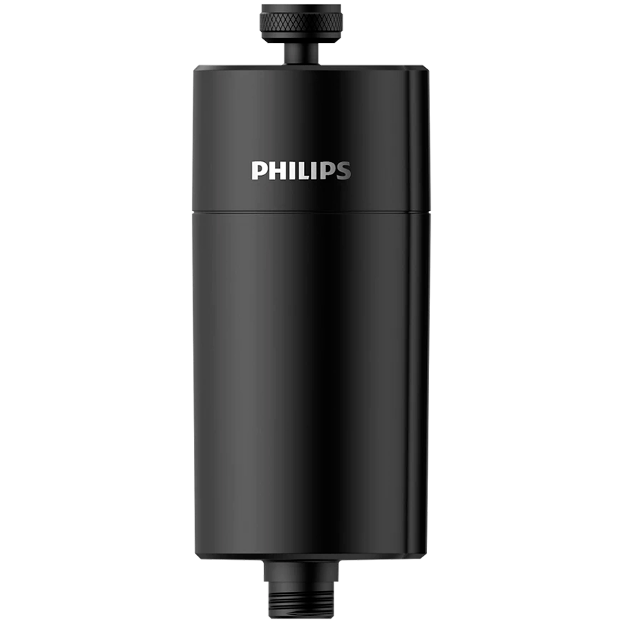 Filter za tus AWP1775BK crni PHILIPS Shower filter AWP1775BK/10, KDF filter, 8 l/min, black - Image 1