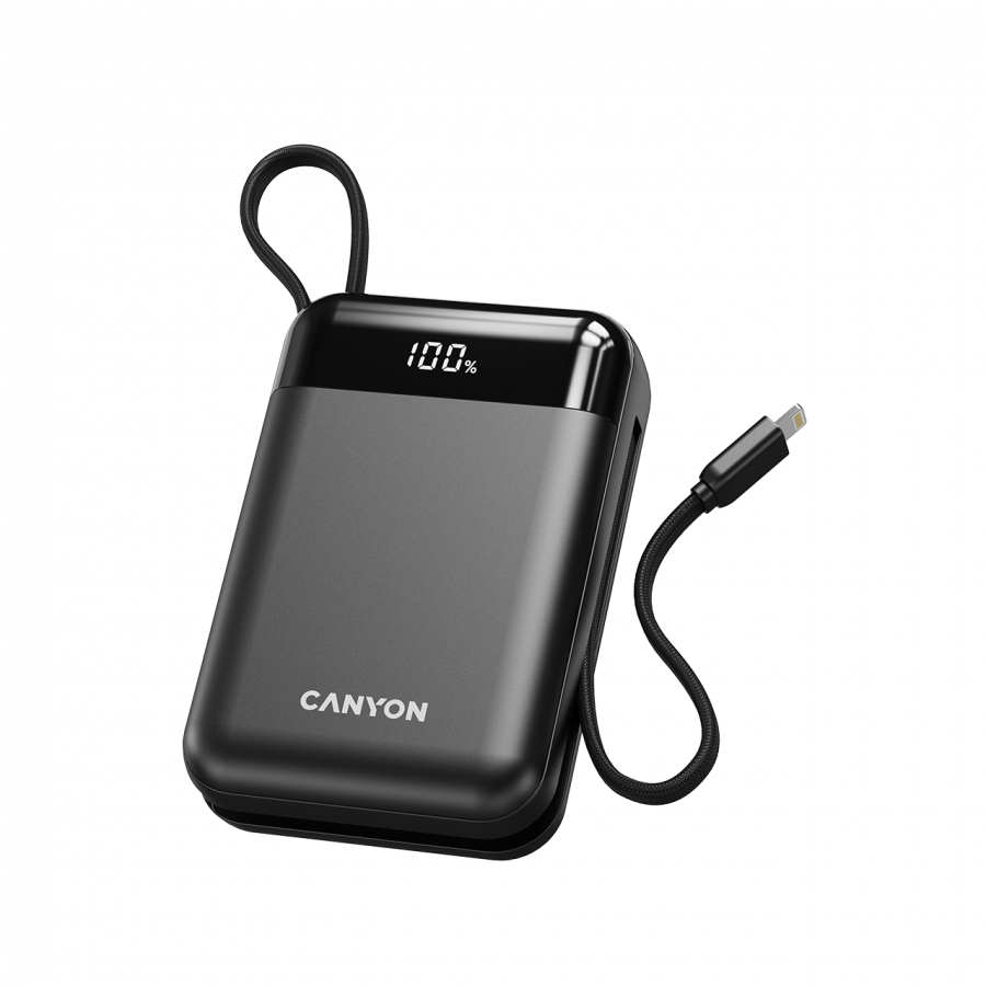 CANYON power bank OnPower 204 20000mah Black CANYON power bank OnPower 204 20000mah Black - Image 1