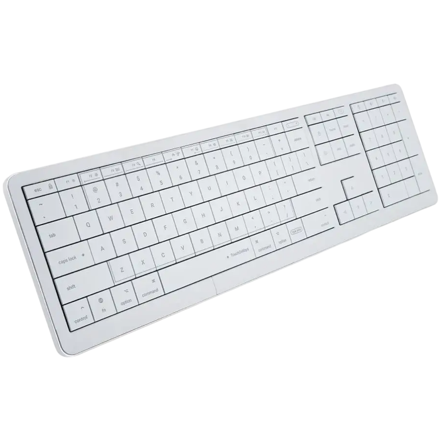 CLEVETURA CLVX 1 Touch-On-Keys AI Bežična Tipkovnica, ANSI US Mac raspored, Aluminijsko kućište, Interaktivni RGB, podrška za Mac/iPad/AppleTV/PC CLEVETURA CLVX 1 Touch-On-Keys AI Bežična Tipkovnica, ANSI US Mac raspored, Aluminijsko kućište, Interaktivni RGB, podrška za Mac/iPad/AppleTV/PC - Image 1