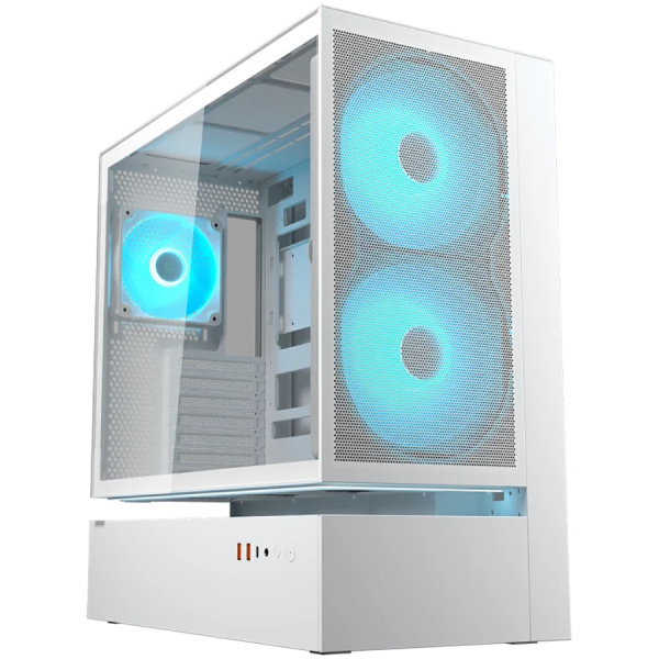 COUGAR GAMING COUGAR CFV235 Mesh PC Case, Mid Tower, White