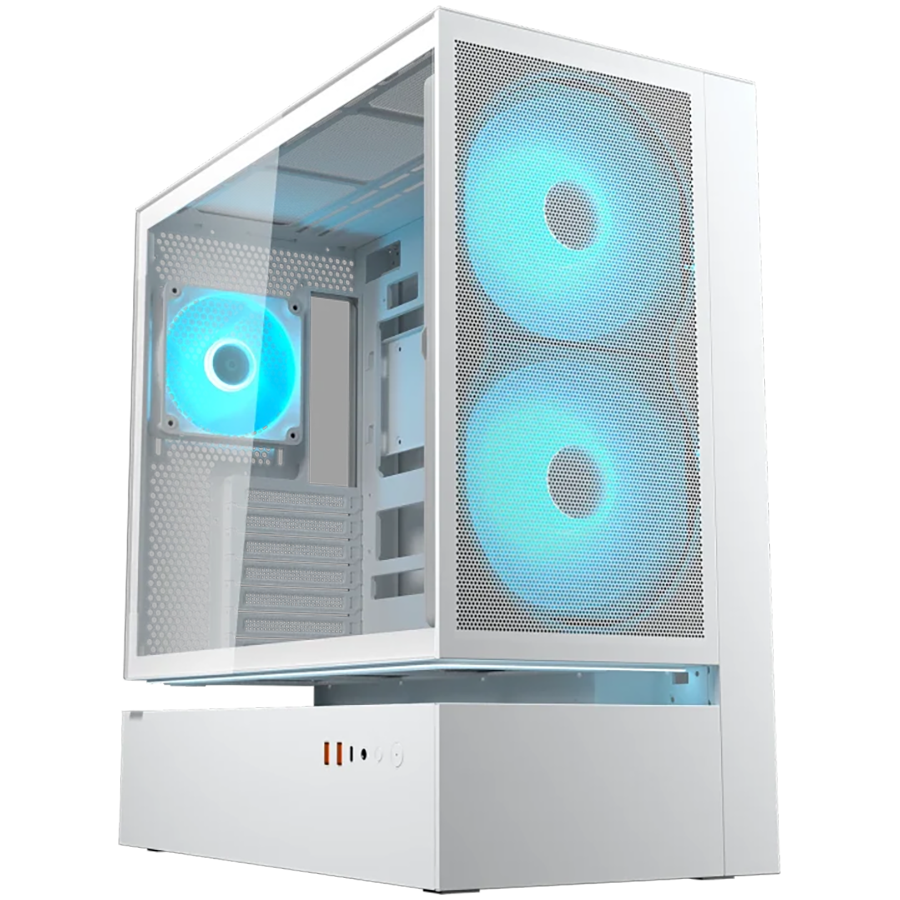 COUGAR CFV235 Mesh PC Case, Mid Tower, White COUGAR CFV235 Mesh PC Case, Mid Tower, White - Image 1