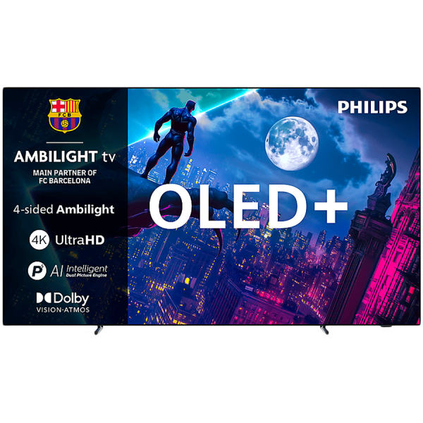 Philips 65OLED950/12 4K GOOGLE TV OLED+, 4-SIDE AMBILIGHT TV, 144 Hz, DUAL P5 AI Procesor, 164 cm (65''), Dolby Vision and…