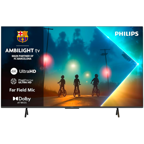 Philips 55PUS8200/12 4K Ultra HD LED AMBILIGHT Smart TV, 139 cm (55''), Pixel Precise Ultra HD, HDR10+, Smart Titan OS…