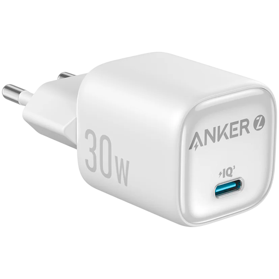 Anker Zolo Charger (30W, PD 3.0) White Anker Zolo Charger (30W, PD 3.0) White - Image 1