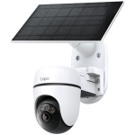 TP-Link Tapo C630 KIT Solar-Powered Pan/Tilt Security Camera Kit, 3K 5MP (2880x1620), 2.4 GHz, 6700mAh rechargeable lithium-ion battery, Solar panel (5.2V, 2.5W), Pan/Tilt, Non-Stop Power, AI Tracking, 24/7 Continuous Capture, Color Night Vision
