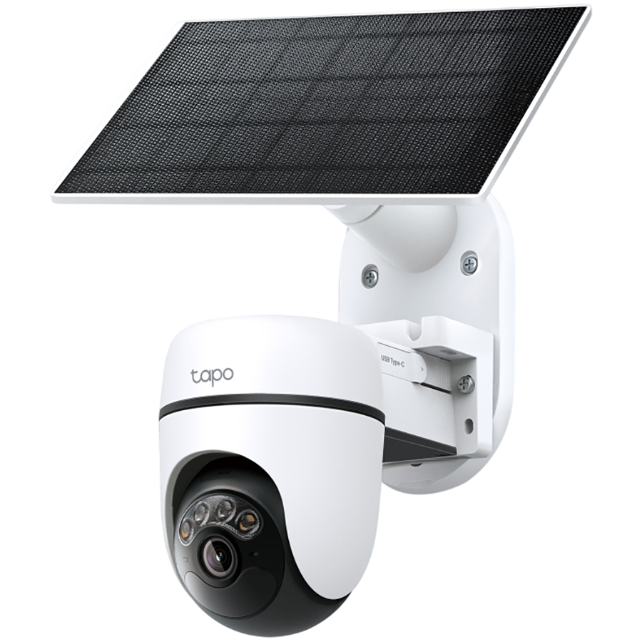 TP-Link Tapo C630 KIT Solar-Powered Pan/Tilt Security Camera Kit, 3K 5MP (2880x1620), 2.4 GHz, 6700mAh rechargeable lithium-ion battery, Solar panel (5.2V, 2.5W), Pan/Tilt, Non-Stop Power, AI Tracking, 24/7 Continuous Capture, Color Night Vision TP-Link Tapo C630 KIT Solar-Powered Pan/Tilt Security Camera Kit, 3K 5MP (2880x1620), 2.4 GHz, 6700mAh rechargeable lithium-ion battery, Solar panel (5.2V, 2.5W), Pan/Tilt, Non-Stop Power, AI Tracking, 24/7 Continuous Capture, Color Night Vision - Image 1