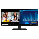 ThinkVision P34w-20, Curved 34.14" IPS, 3440x1440 FHD, Anti-glare, 1000:1, 300 nits, 60Hz, 178 / 178, 21:9, 4/6ms, 3800R, 3Wx2, Tilt, Swivel, Height Adjust Stand, 2x HDMI, 1x DP, 1x DP Out, RJ45, 5x USB 3.2, VESA, 3Yr
