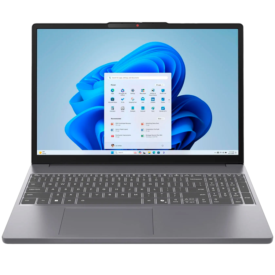 LENOVO IdeaPad Slim 3 15IRH10 15.3" FHD i5-13420H, 16GB DDR5 4800MHz(8+8), 1TB SSD M.2, HD Cam + Mic, 2x USB 3.2, 1x USB-C, HDMI, 60Wh, Luna Grey, No Os, 2Yr LENOVO IdeaPad Slim 3 15IRH10 15.3" FHD i5-13420H, 16GB DDR5 4800MHz(8+8), 1TB SSD M.2, HD Cam + Mic, 2x USB 3.2, 1x USB-C, HDMI, 60Wh, Luna Grey, No Os, 2Yr - Image 1