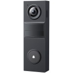TP-Link Tapo D205 Smart Video Doorbell Mini, 1 x Tapo D205, Chime NOT included, 2K 3MP (2304x1296), 2.4GHz, 5200mAh rechargeable lithium-ion battery, 180 days battery life, Head to Toe View, Two-Way Audio, Quick Response, Voice Call