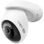TP-Link Tapo C560WS Outdoor Pan/Tilt Security Wi-Fi Camera, 4K 8MP (3840x2160), 2.4G/5GHz, Bluetooth 5.0,1 x Ethernet Port, Face Recognition, Pan/Tilt, Starlight Color Night Vision, Smart AI Detection and Notifications (motion, people, pets, cars)