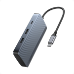 Anker USB-C Hub (7-in-1, Dual Display) Gray