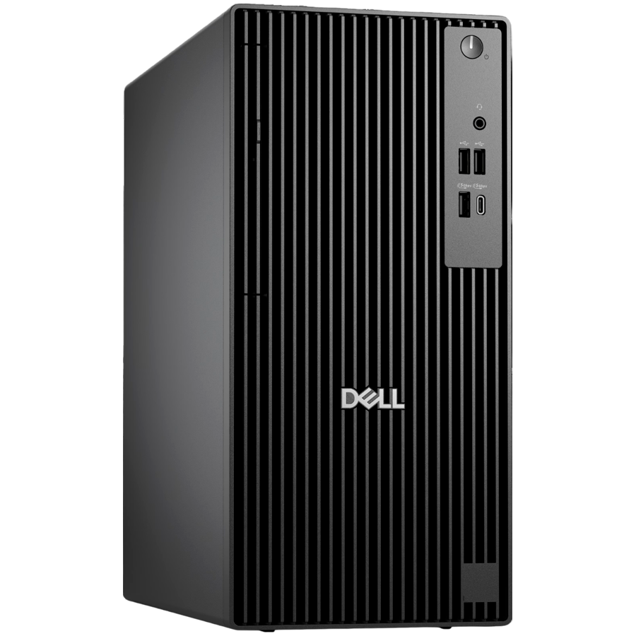 Dell Pro Tower QCT1250, 180W, Intel Core Ultra 5 235 (13 TOPS, 14 Cores up to 5.0 GHz), 16GB (1x16 GB) 5600MT/s DDR5, M.2 512GB PCIe, Intel Integrated, DVDRW, Speaker, DP, HDMI, USB-C, 7xUSB-A, RJ-45, Mouse/Kb, Win11Pro, 3Y Dell Pro Tower QCT1250, 180W, Intel Core Ultra 5 235 (13 TOPS, 14 Cores up to 5.0 GHz), 16GB (1x16 GB) 5600MT/s DDR5, M.2 512GB PCIe, Intel Integrated, DVDRW, Speaker, DP, HDMI, USB-C, 7xUSB-A, RJ-45, Mouse/Kb, Win11Pro, 3Y - Image 1