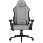LORGAR CHA41, Ergonomic Gaming Chair Advanced, premium anti-stain fabric, Grey