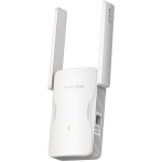 Mercusys ME25BE BE3600 Wi-Fi 7 Range Extender, 688 Mbps at 2.4 GHz + 2882 Mbps at 5 GHz, 2x Fixed External Antennas, 1x Gigabit Port, MERCUSYS APP, WPS/Reset Button, Signal Indicator, Range Extender/Access, Adaptive Path Selection, Access Control