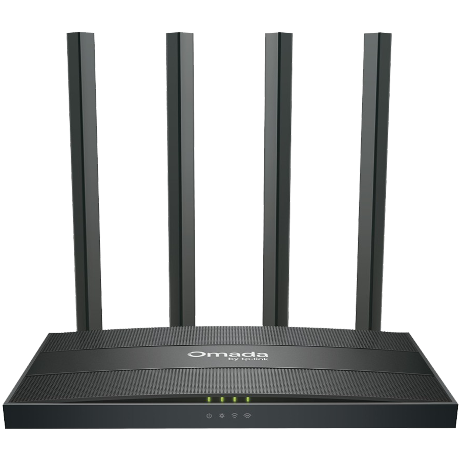 Omada AC1350 Wi-Fi Gigabit VPN Router 1×Gigabit RJ45 WAN, 2×Gigabit WAN/LAN RJ45 Ports, 2×Gigabit LAN RJ45 Ports 450Mbps at 2.4GHz + 867 Mbps at 5GHz Integration with Omada SDN Controller, Support OpenVPN and IPsec/ PPTP/ L2TP/ L2TP over IPSec VPN Omada AC1350 Wi-Fi Gigabit VPN Router 1×Gigabit RJ45 WAN, 2×Gigabit WAN/LAN RJ45 Ports, 2×Gigabit LAN RJ45 Ports 450Mbps at 2.4GHz + 867 Mbps at 5GHz Integration with Omada SDN Controller, Support OpenVPN and IPsec/ PPTP/ L2TP/ L2TP over IPSec VPN - Image 1