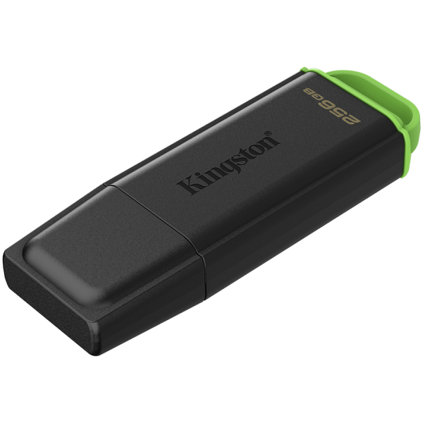 KINGSTON 256GB Portable USB 3.2 Gen 1 DataTraveler Exodia Black/Green