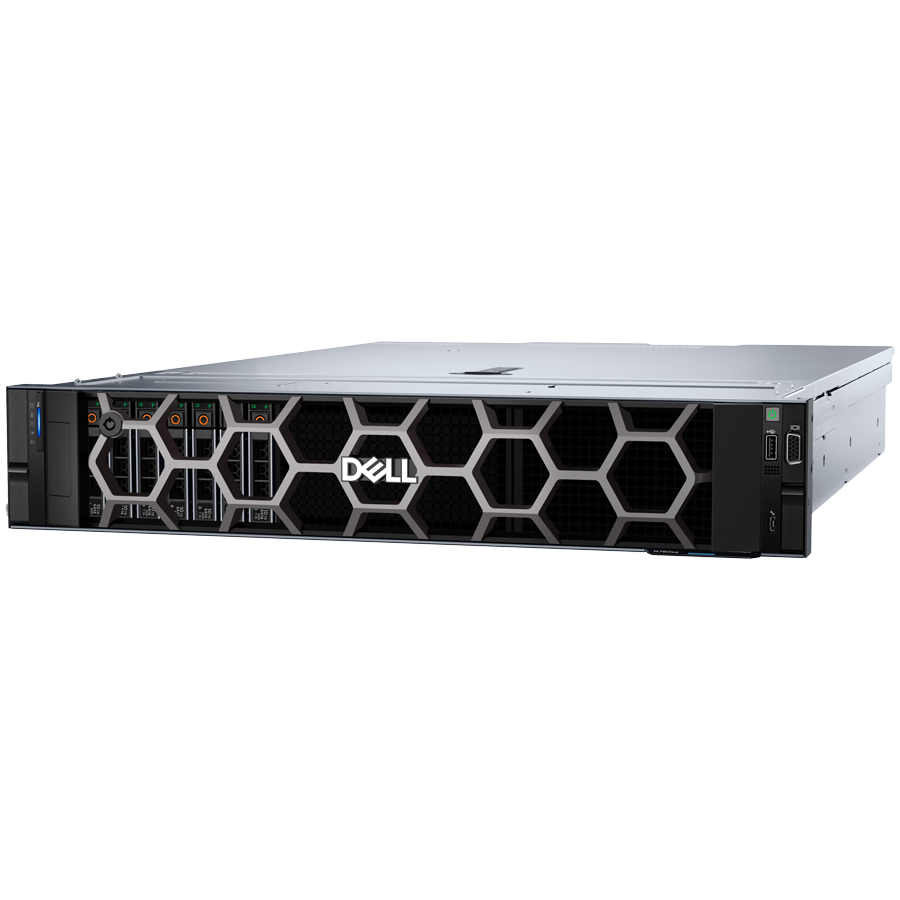 DELL EMC PowerEdge R760xs, 16x2.5", Intel Xeon Silver 4510, 1x32GB RDIMM 5600MT/s, 480GB SSD SATA, PERC H755, iDRAC9 Enterprise, Dual RPS 1100W, TPM 2.0, BCM 5719 QP + BCM 5720 DP, On-Board LOM, Sliding Rails, 3Y DELL EMC PowerEdge R760xs, 16x2.5", Intel Xeon Silver 4510, 1x32GB RDIMM 5600MT/s, 480GB SSD SATA, PERC H755, iDRAC9 Enterprise, Dual RPS 1100W, TPM 2.0, BCM 5719 QP + BCM 5720 DP, On-Board LOM, Sliding Rails, 3Y - Image 1