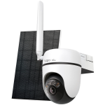 TP-Link Tapo C615G KIT Solar-Powered Pan/Tilt Security Camera Kit, 2K 3MP(2304x1296), 2.4 GHz, 10400mAh rechargeable lithium-ion battery, Solar panel (5.2V, 2.5W), Pan/Tilt, Non-Stop Power, Smart Detection and Notifications (motion, people, cars)