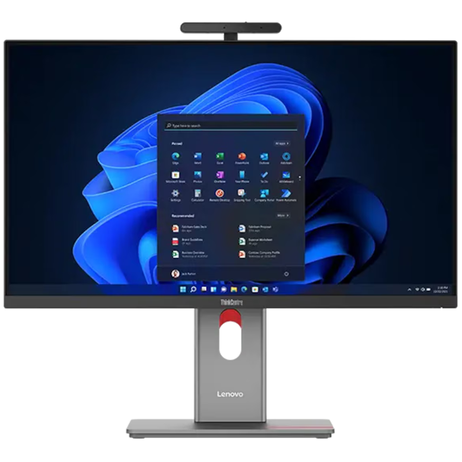 Lenovo ThinkCentre M90a Pro Gen6, 27" QHD (2560 x 1440), IPS, Anti-Glare, 250 nits, Intel Core Ultra 5 225, 32 GB DDR5-5600MT/s, 512 GB SSD M.2, 5MP Cam, 2 x 3W, 5x USB 3.2, 2x USB C 3.2, 1x USB C THB4, HDMI, DP, RJ45, USB KB/Mouse, 180W, W11Pro, 3Yr Lenovo ThinkCentre M90a Pro Gen6, 27" QHD (2560 x 1440), IPS, Anti-Glare, 250 nits, Intel Core Ultra 5 225, 32 GB DDR5-5600MT/s, 512 GB SSD M.2, 5MP Cam, 2 x 3W, 5x USB 3.2, 2x USB C 3.2, 1x USB C THB4, HDMI, DP, RJ45, USB KB/Mouse, 180W, W11Pro, 3Yr - Image 1