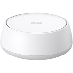 TP-Link Deco BE25(1-pack) BE3600 Whole Home Mesh Wi-Fi 7 System, 688 Mbps at 2.4 GHz + 2882 Mbps at 5 GHz, Internal Antennas, 2 x 2.5 Gigabit Ports, 160MHz for 5 GHz, 4-Stream, Deco App, Router/AP Mode, IPv6, IPTV, HomeShield (Parental Controls,..)
