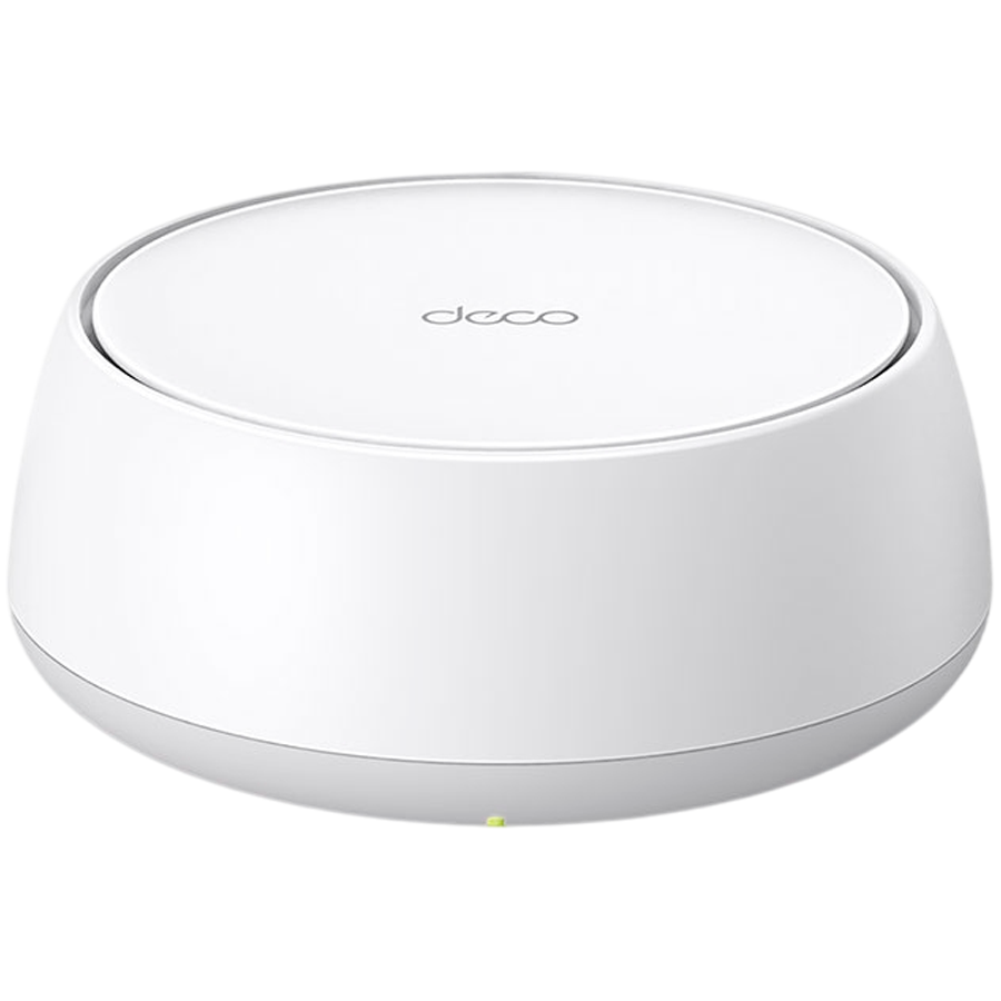 TP-Link Deco BE25(1-pack) BE3600 Whole Home Mesh Wi-Fi 7 System, 688 Mbps at 2.4 GHz + 2882 Mbps at 5 GHz, Internal Antennas, 2 x 2.5 Gigabit Ports, 160MHz for 5 GHz, 4-Stream, Deco App, Router/AP Mode, IPv6, IPTV, HomeShield (Parental Controls,..) TP-Link Deco BE25(1-pack) BE3600 Whole Home Mesh Wi-Fi 7 System, 688 Mbps at 2.4 GHz + 2882 Mbps at 5 GHz, Internal Antennas, 2 x 2.5 Gigabit Ports, 160MHz for 5 GHz, 4-Stream, Deco App, Router/AP Mode, IPv6, IPTV, HomeShield (Parental Controls,..) - Image 1