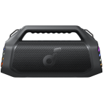 Anker, soundcore Boom 2 Plus Black Speaker, 140W, 20-Hour Playtime, 30W Fast Recharging, BassUp 2.0, 103dB Loud Sound, BT 6.0, Waterproof (IPX7) Floatable